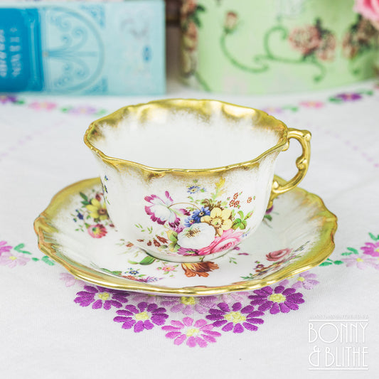 Hammersley Lady Patricia Teacup and Saucer